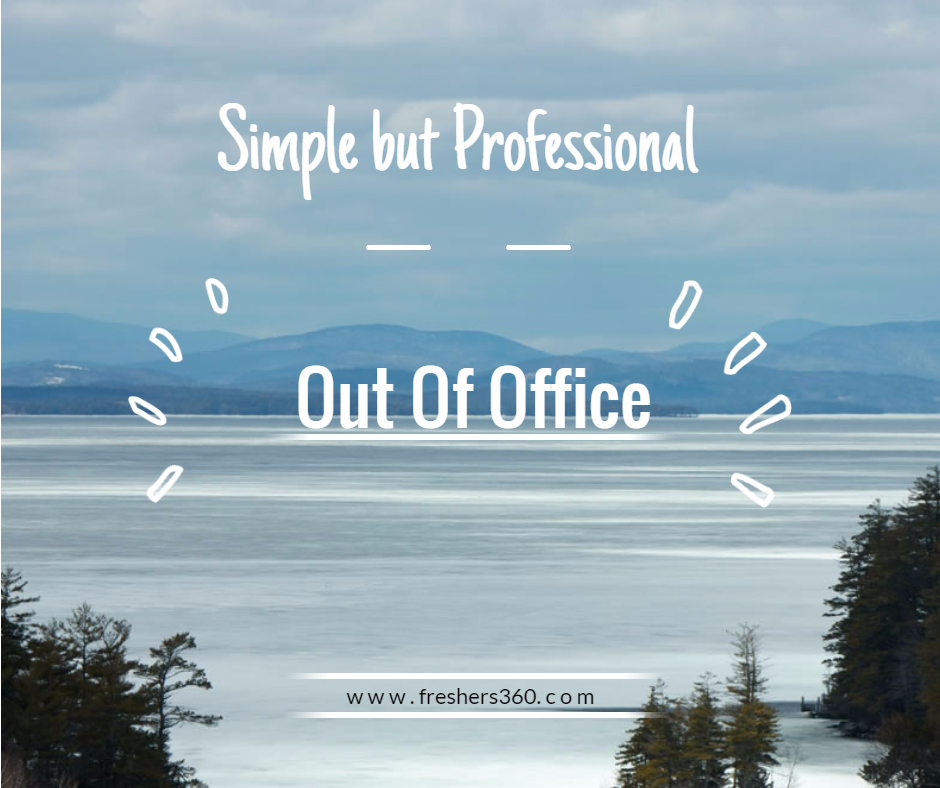 Professional Out of Office Email Messages